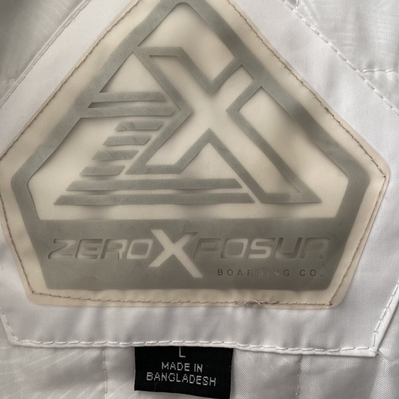 ZeroXposur Women Winter Hooded Jacket White Gray Size Large - Picture 10 of 14